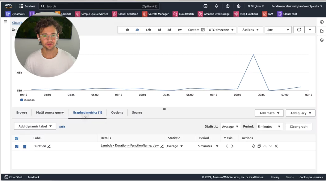 Metrics preview